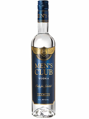 Vodka Mens Club 500ml, 40% Alc, 20/case